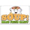 Signmission Soup Banner Concession Stand Food Truck Single Sided B-120 Soup19 - alternate 1